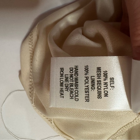 Lulus XS Gold Sequin Fit & Flare Mini Dress Sparkly Party Cocktail - Picture 16 of 16